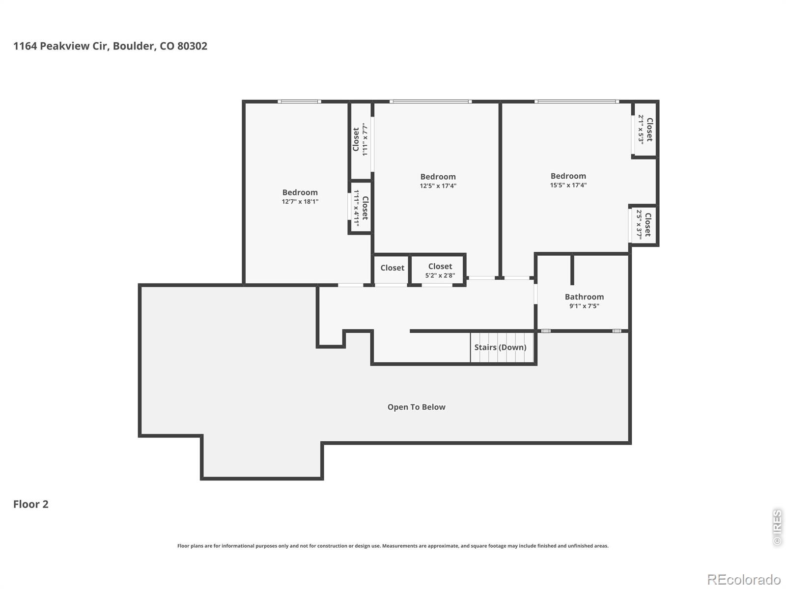 1164 Peakview Circle Boulder CO 80302
