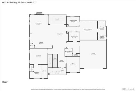 6657 S Kline Way Littleton CO 80127