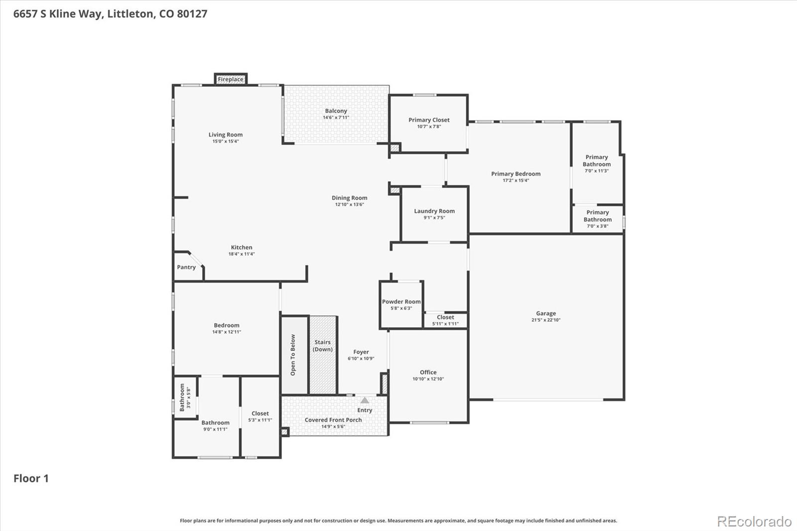 6657 S Kline Way Littleton CO 80127