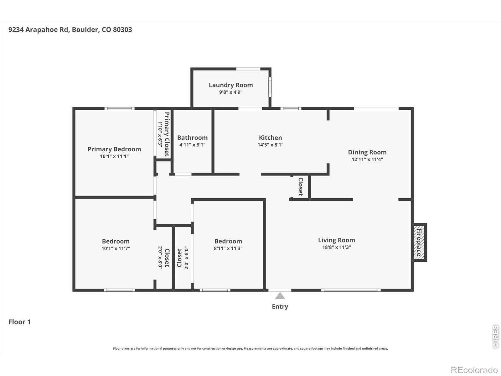9234 Arapahoe Road Boulder CO 80303