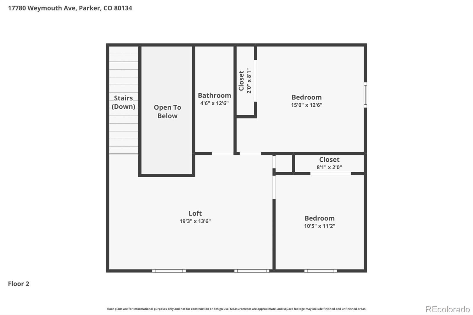 17780 Weymouth Avenue Parker CO 80134