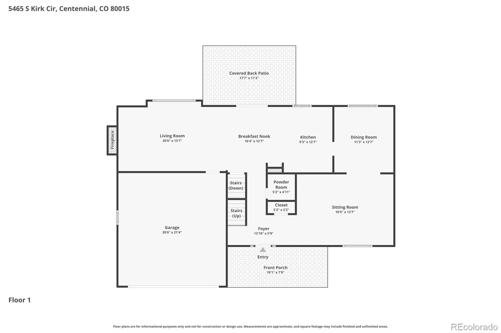 5465 S Kirk Circle Centennial CO 80015