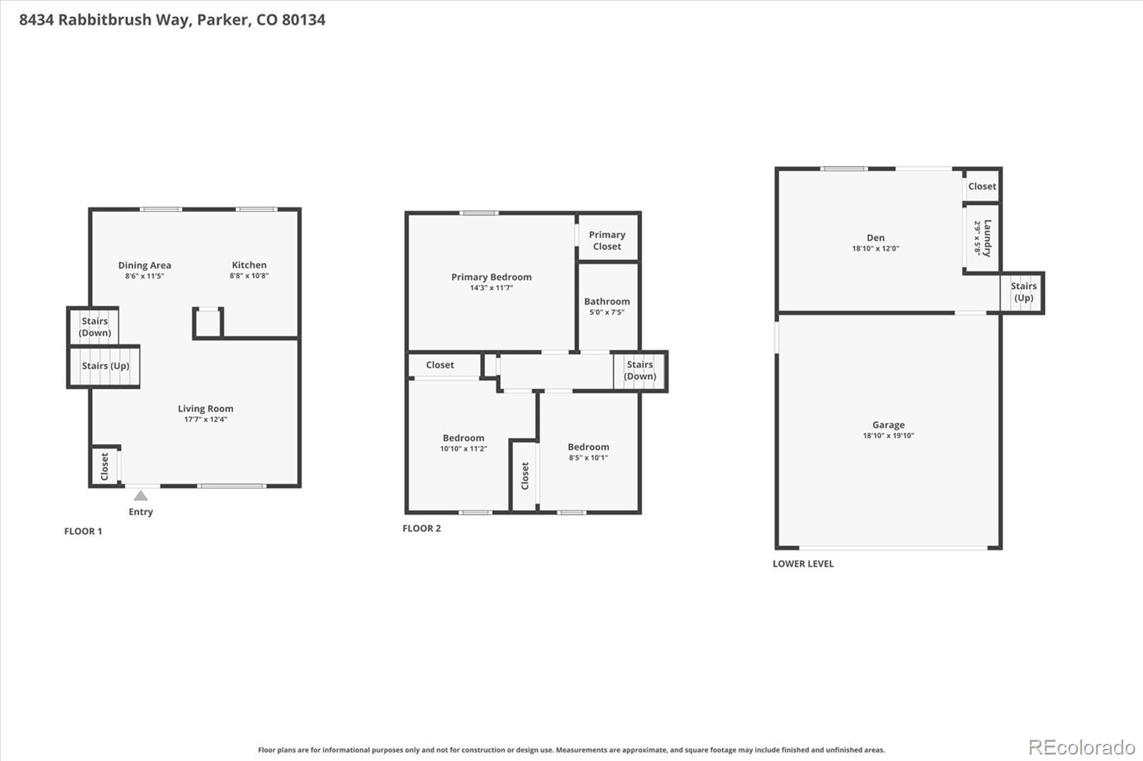 8434 Rabbitbrush Way Parker CO 80134