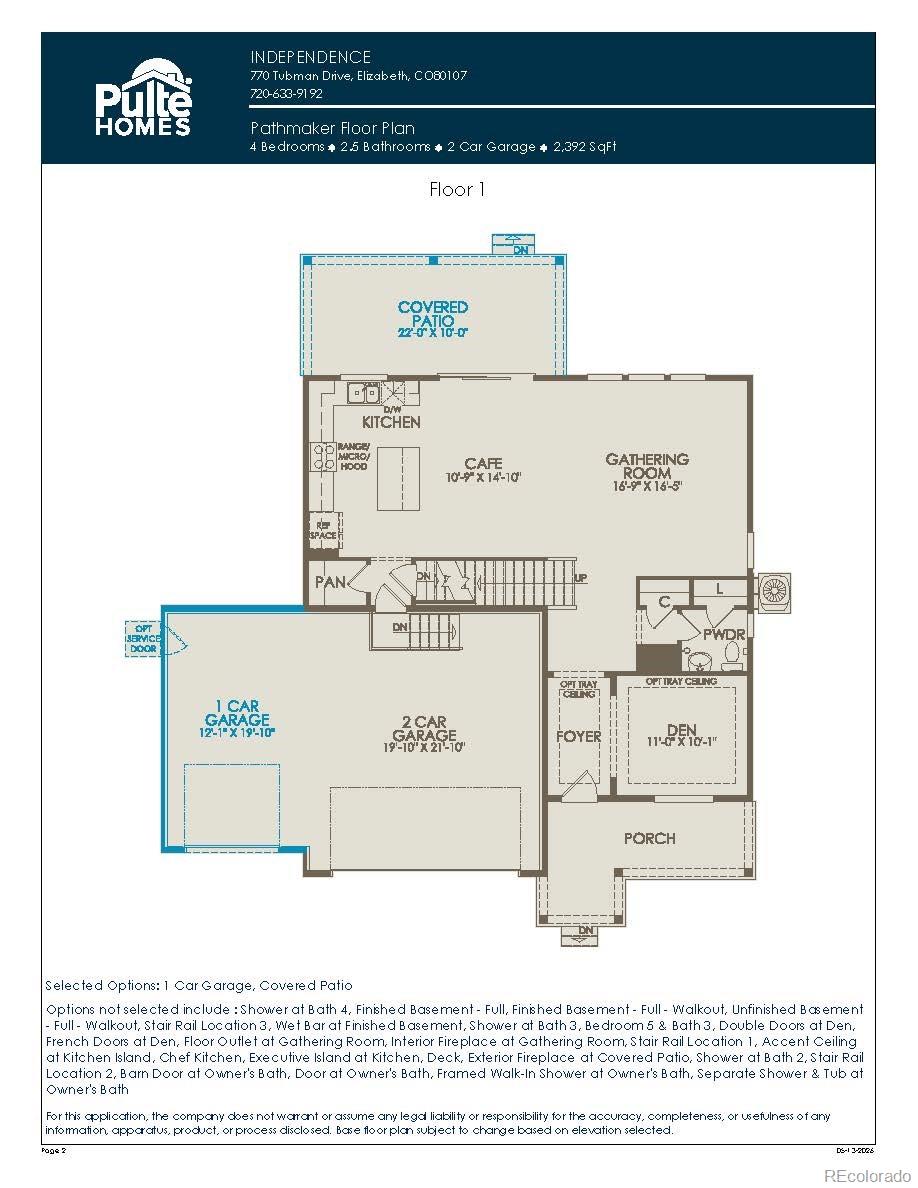 694 Stillwell Avenue Elizabeth CO 80107