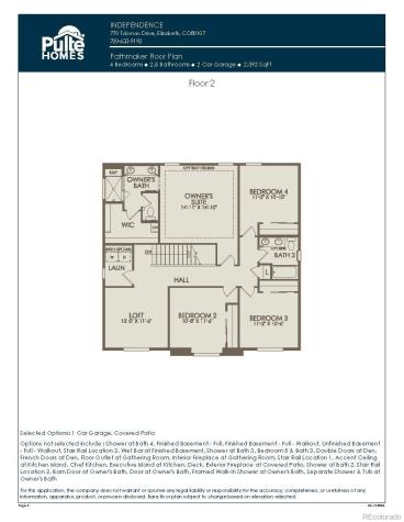 694 Stillwell Avenue Elizabeth CO 80107