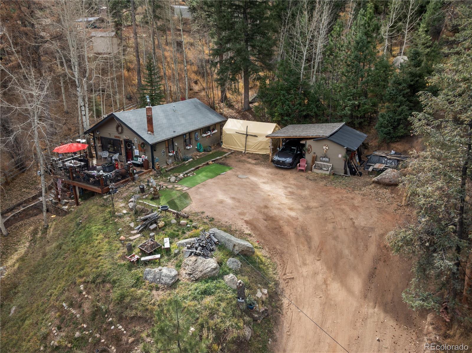 10155 Mountain Road Green Mountain Falls CO 80809
