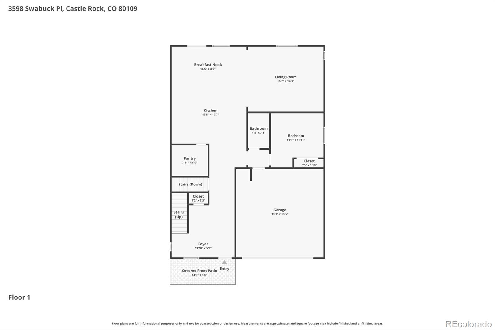 3598 Swabuck Place Castle Rock CO 80109