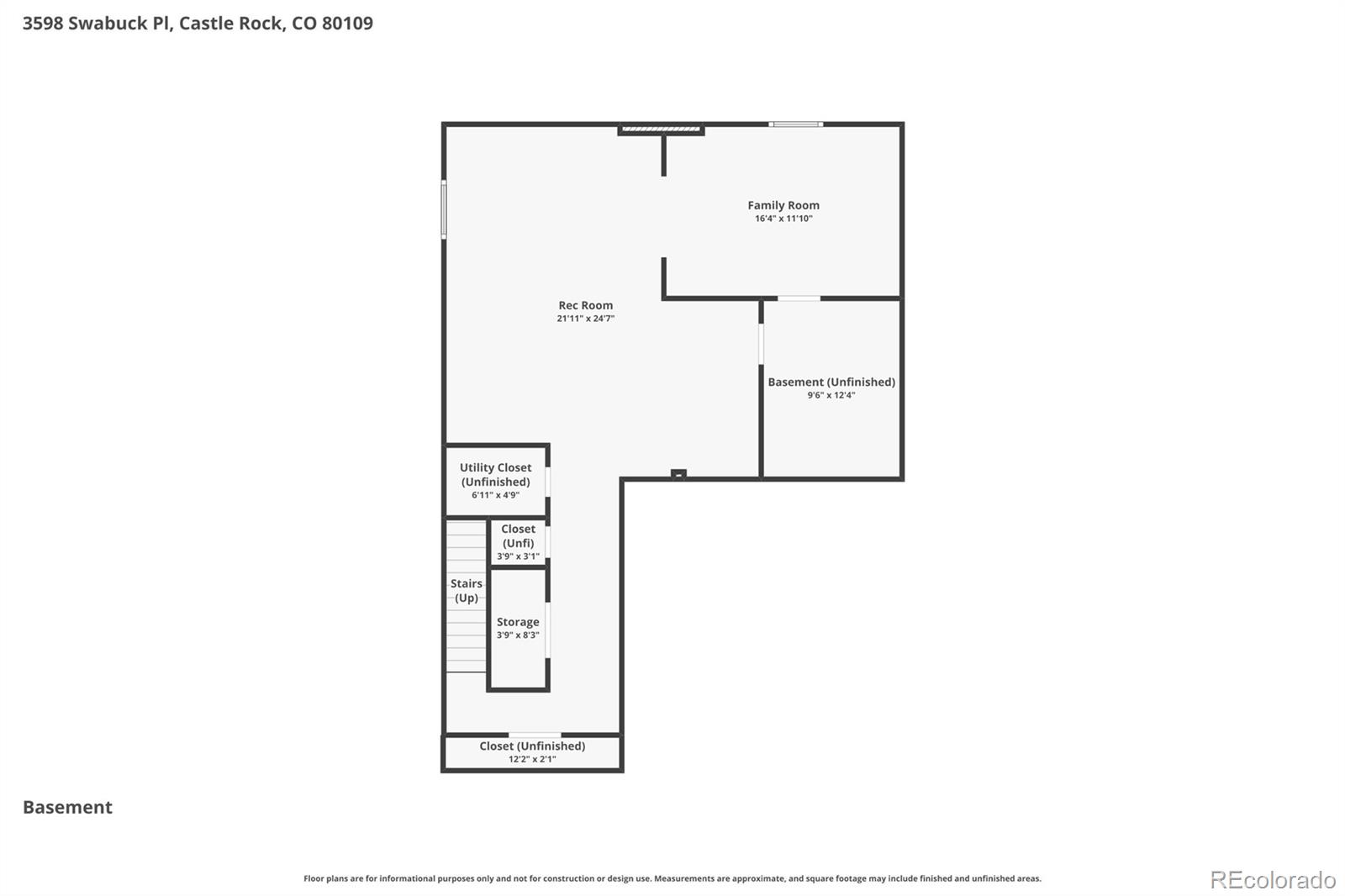 3598 Swabuck Place Castle Rock CO 80109