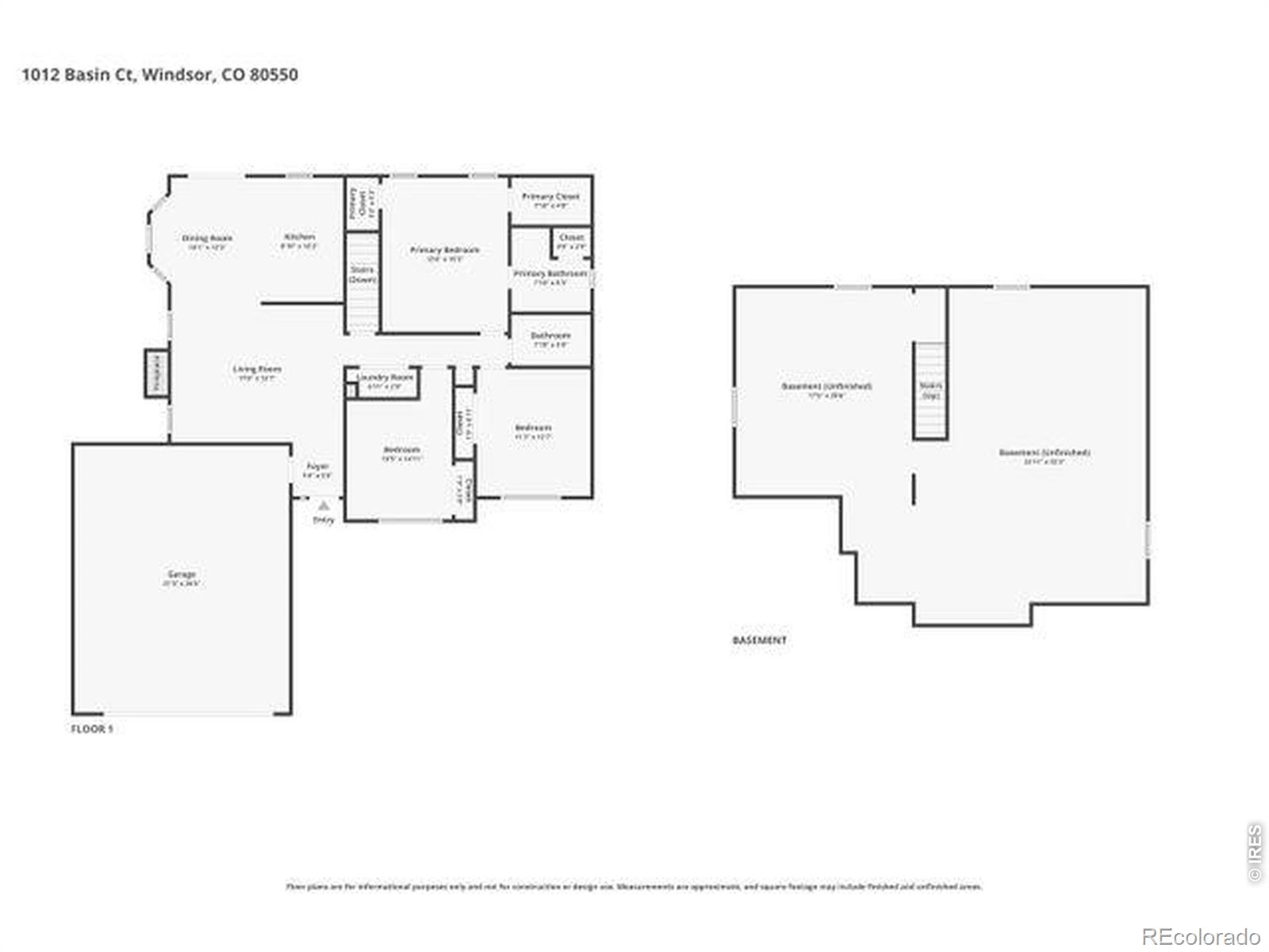1012 Basin Court Windsor CO 80550
