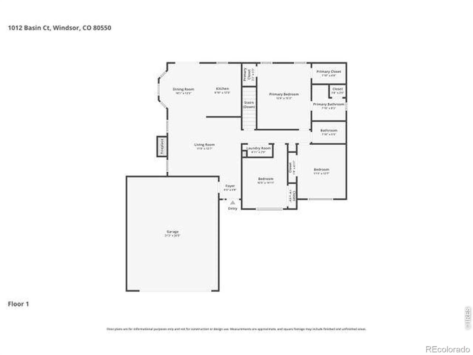 1012 Basin Court Windsor CO 80550