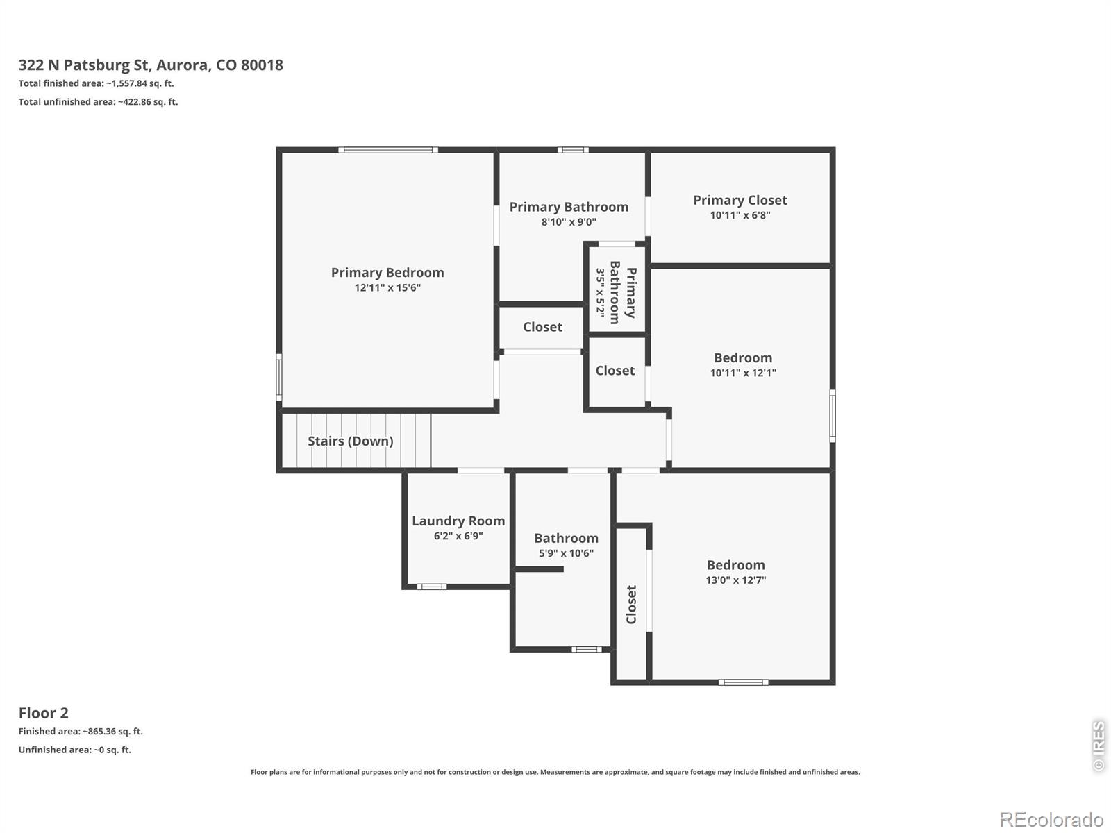 322 N Patsburg Street Aurora CO 80018