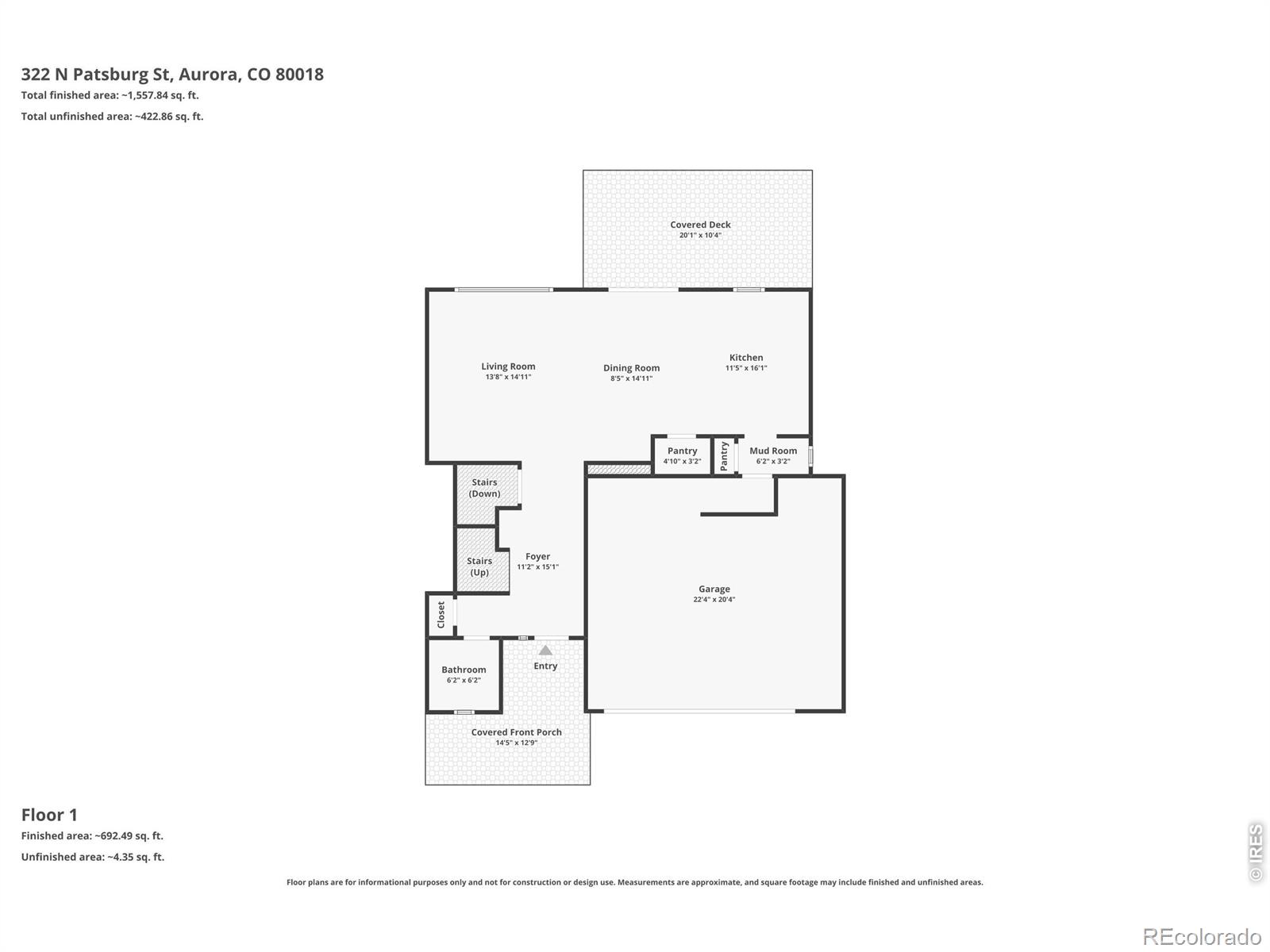 322 N Patsburg Street Aurora CO 80018