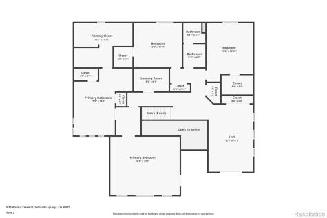 2015 Walnut Creek Court Colorado Springs CO 80921