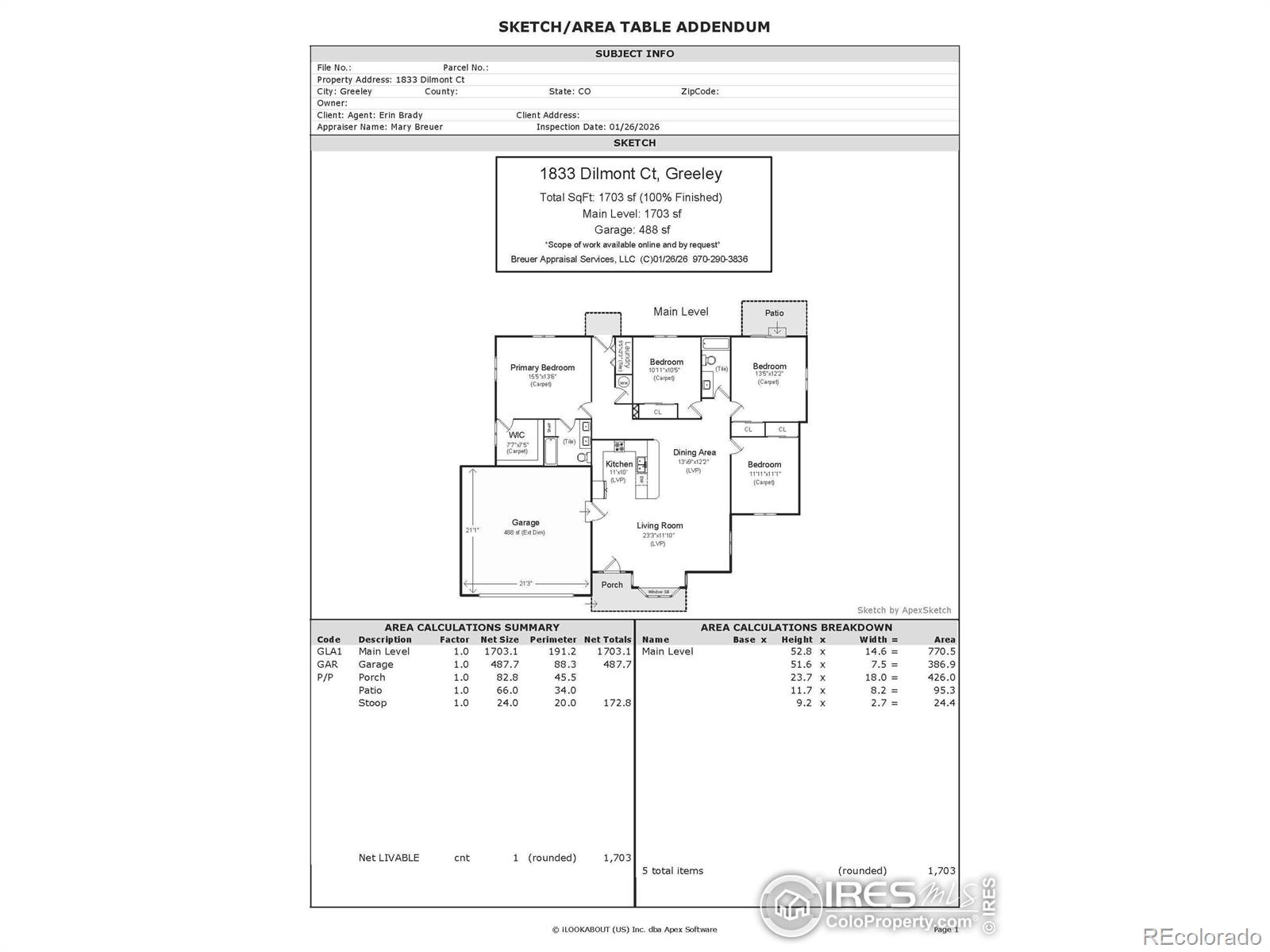 1833 Dilmont Avenue Greeley CO 80631