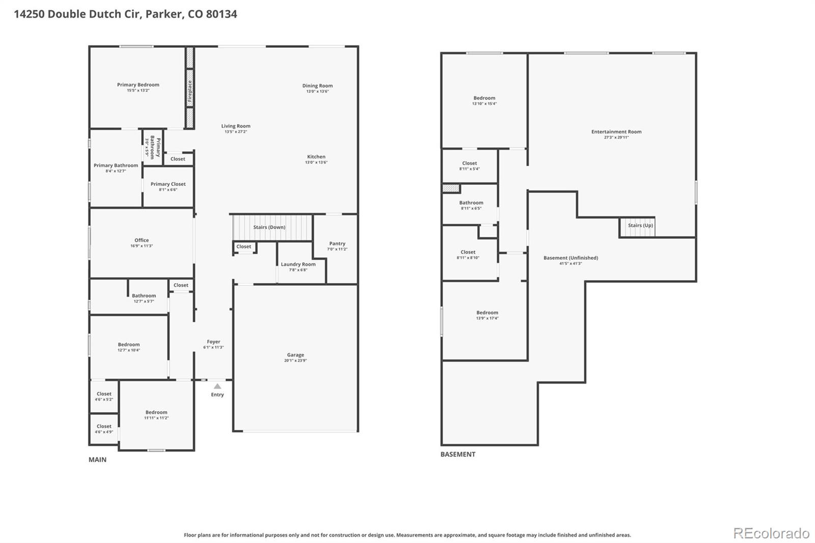 14250 Double Dutch Circle Parker CO 80134