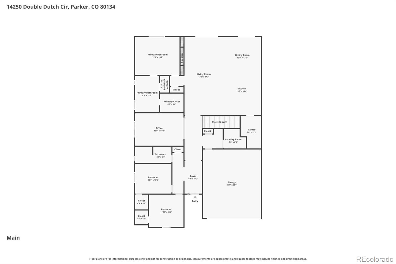 14250 Double Dutch Circle Parker CO 80134