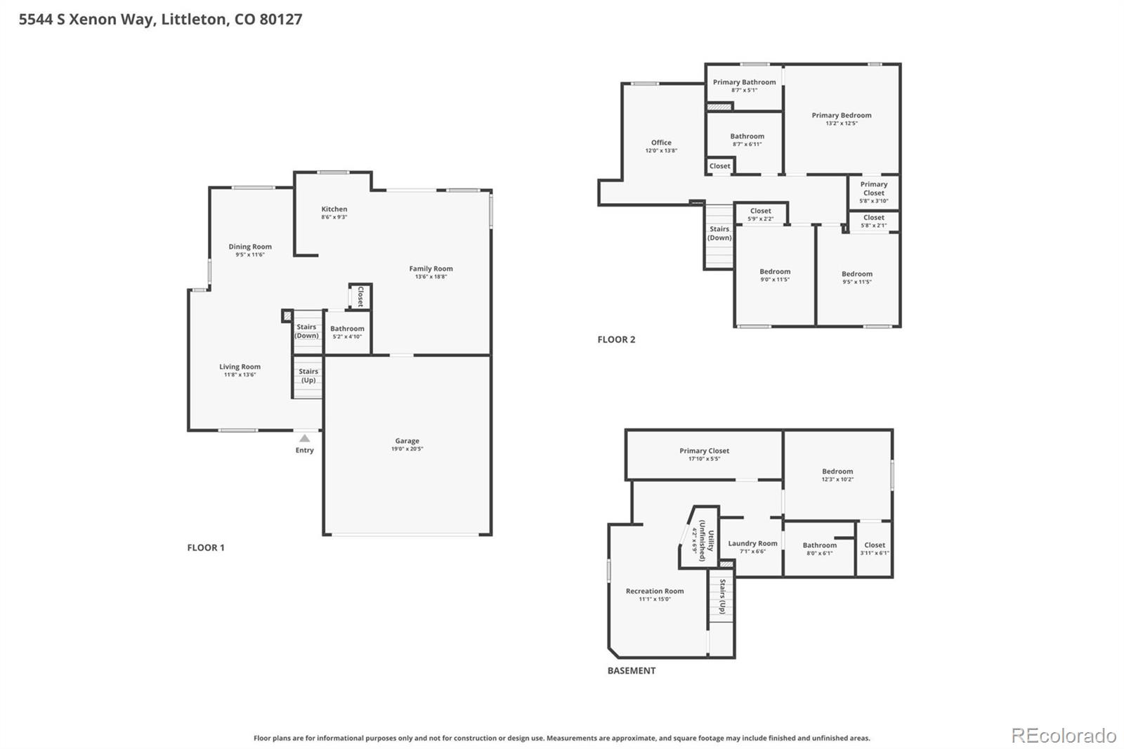 5544 S Xenon Way Littleton CO 80127