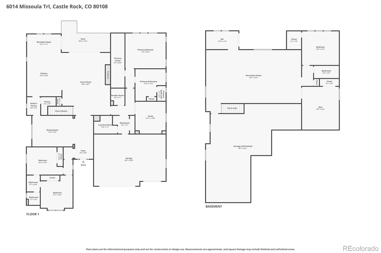 6014 Missoula Trail Castle Rock CO 80108