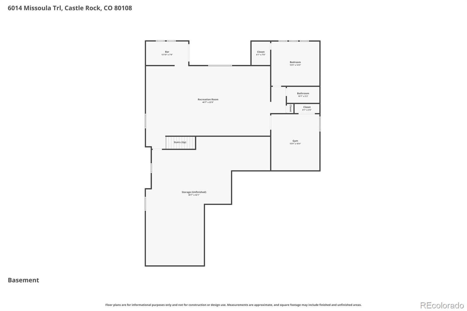 6014 Missoula Trail Castle Rock CO 80108