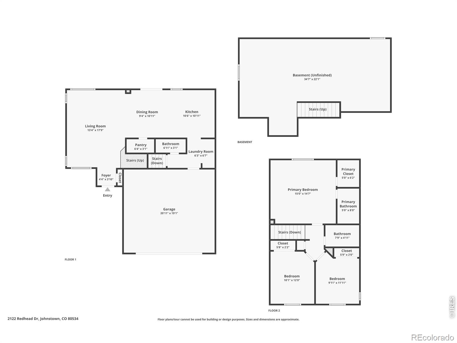 2122 Redhead Drive Johnstown CO 80534