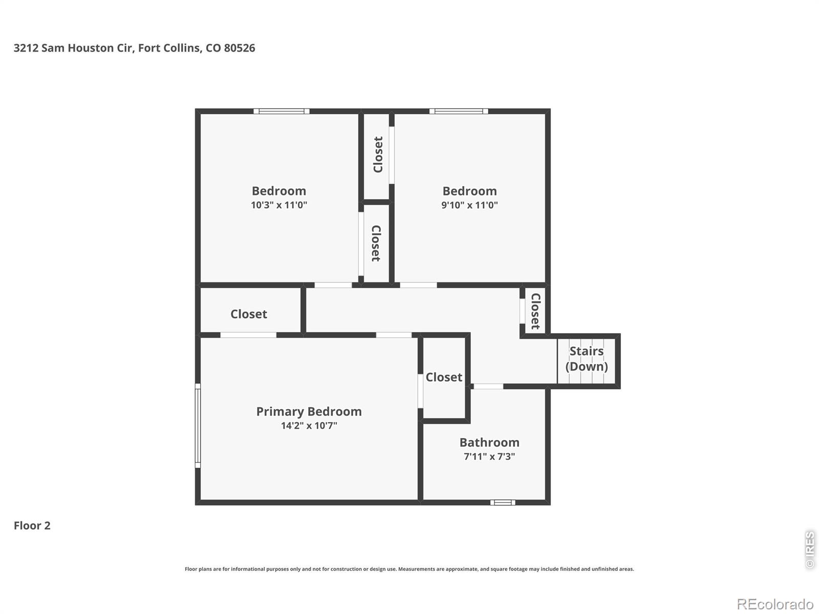 3212 Sam Houston Circle Fort Collins CO 80526