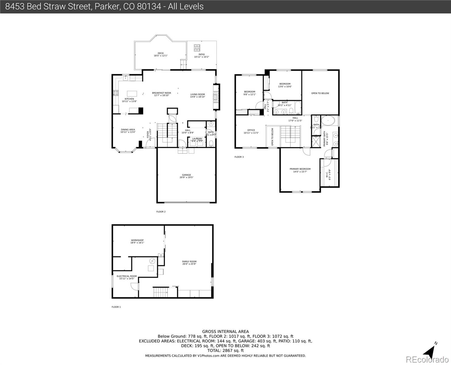 8453 Bed Straw Street Parker CO 80134