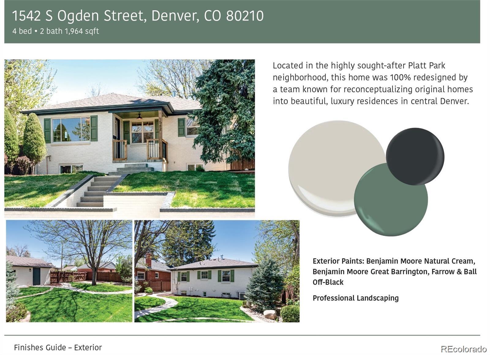 1542 S Ogden Street Denver CO 80210