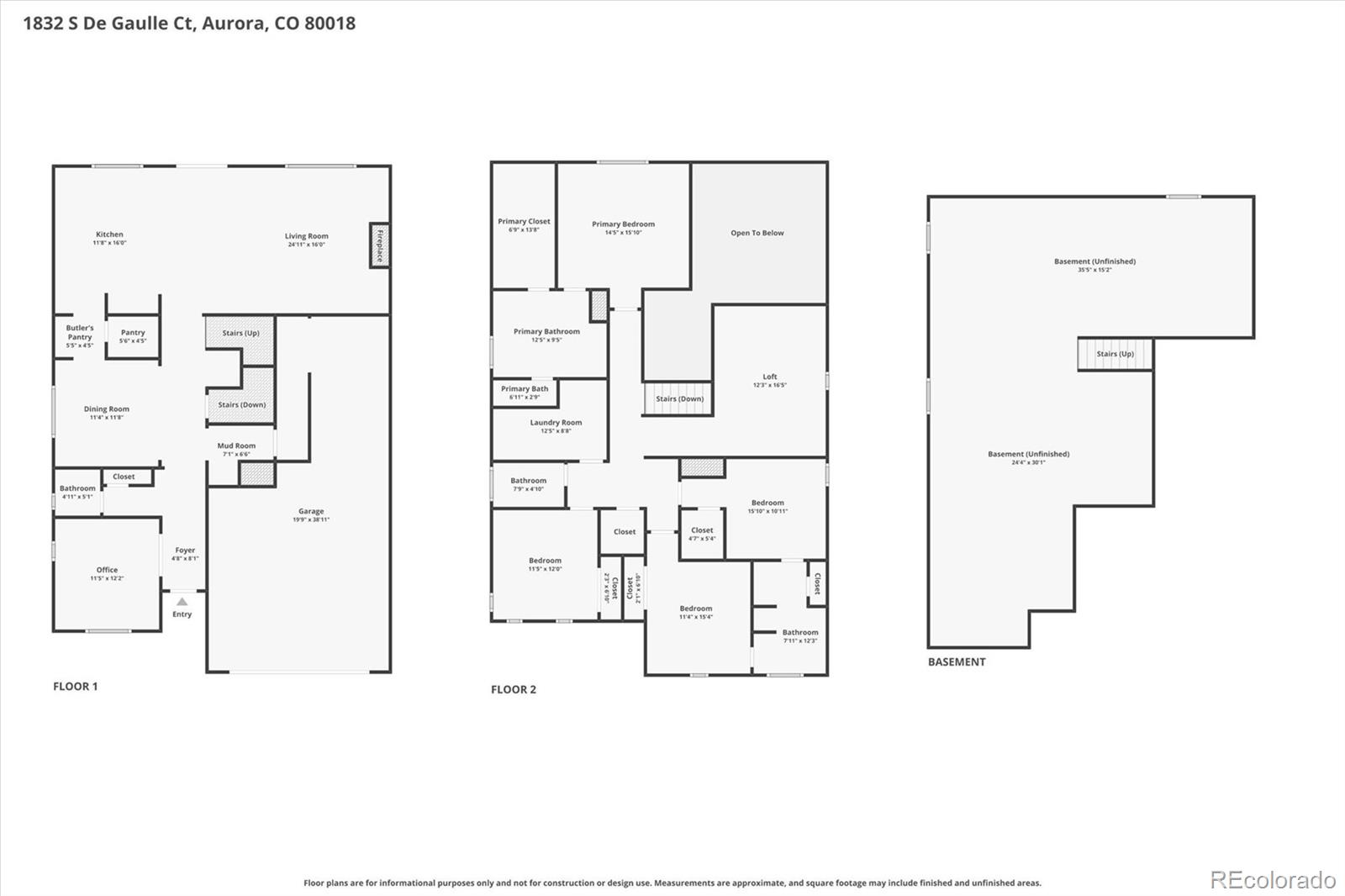 1834 S De Gaulle Court Aurora CO 80018