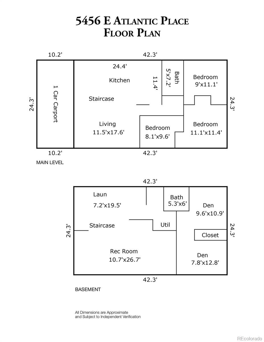 5456 E Atlantic Place Denver CO 80222