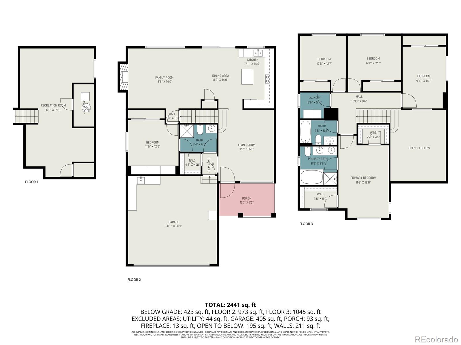 16184 E Hinsdale Avenue Aurora CO 80016