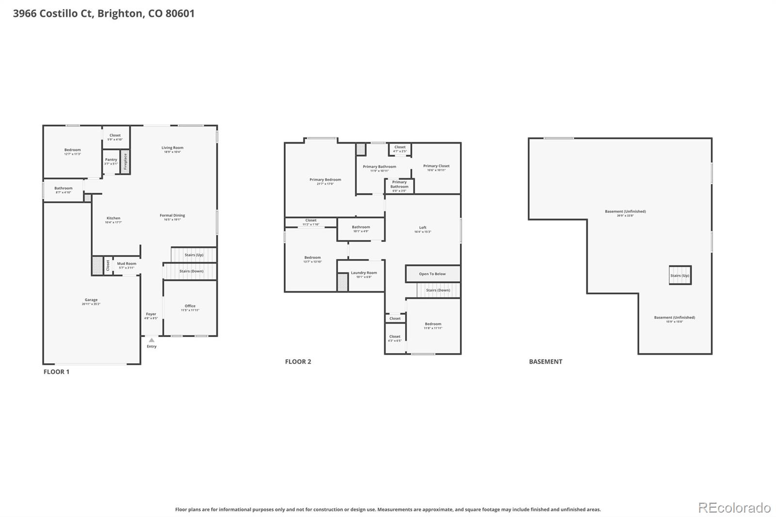 3966 Costillo Court Brighton CO 80601