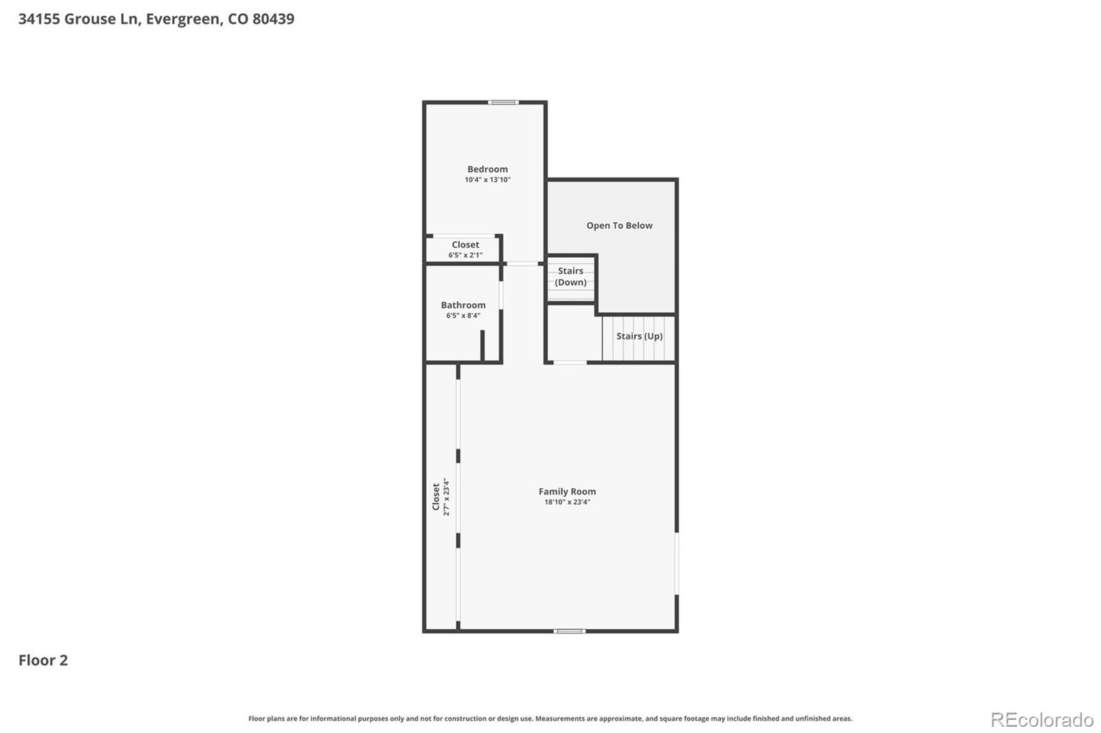 34155 Grouse Lane Evergreen CO 80439