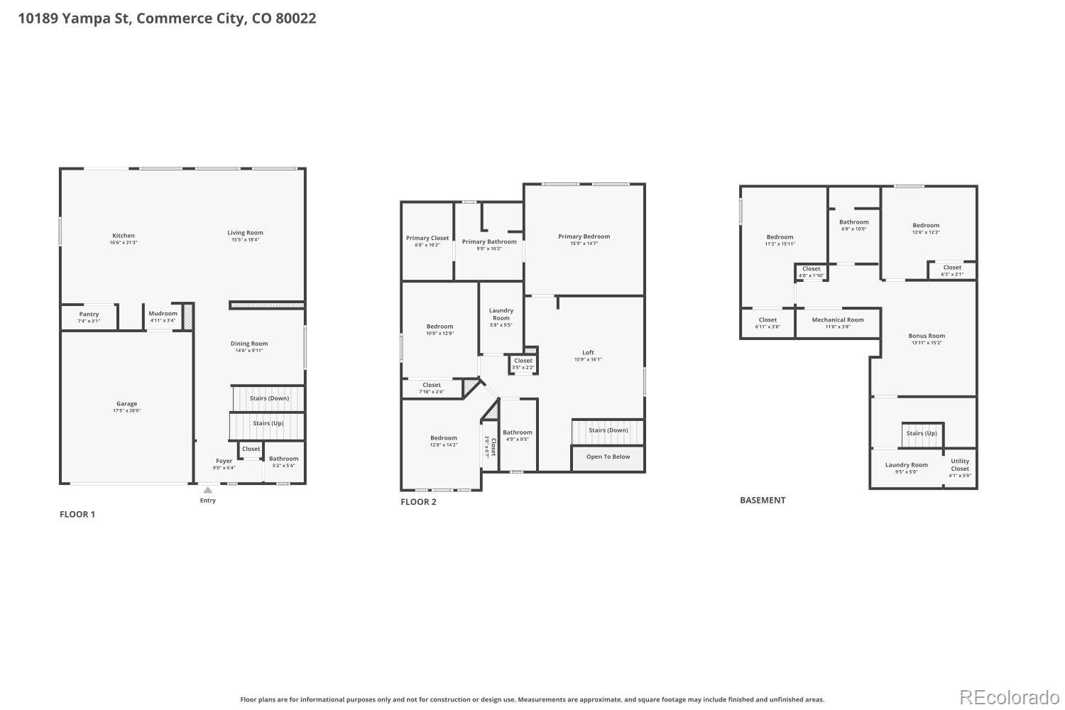10189 Yampa Street Commerce City CO 80022