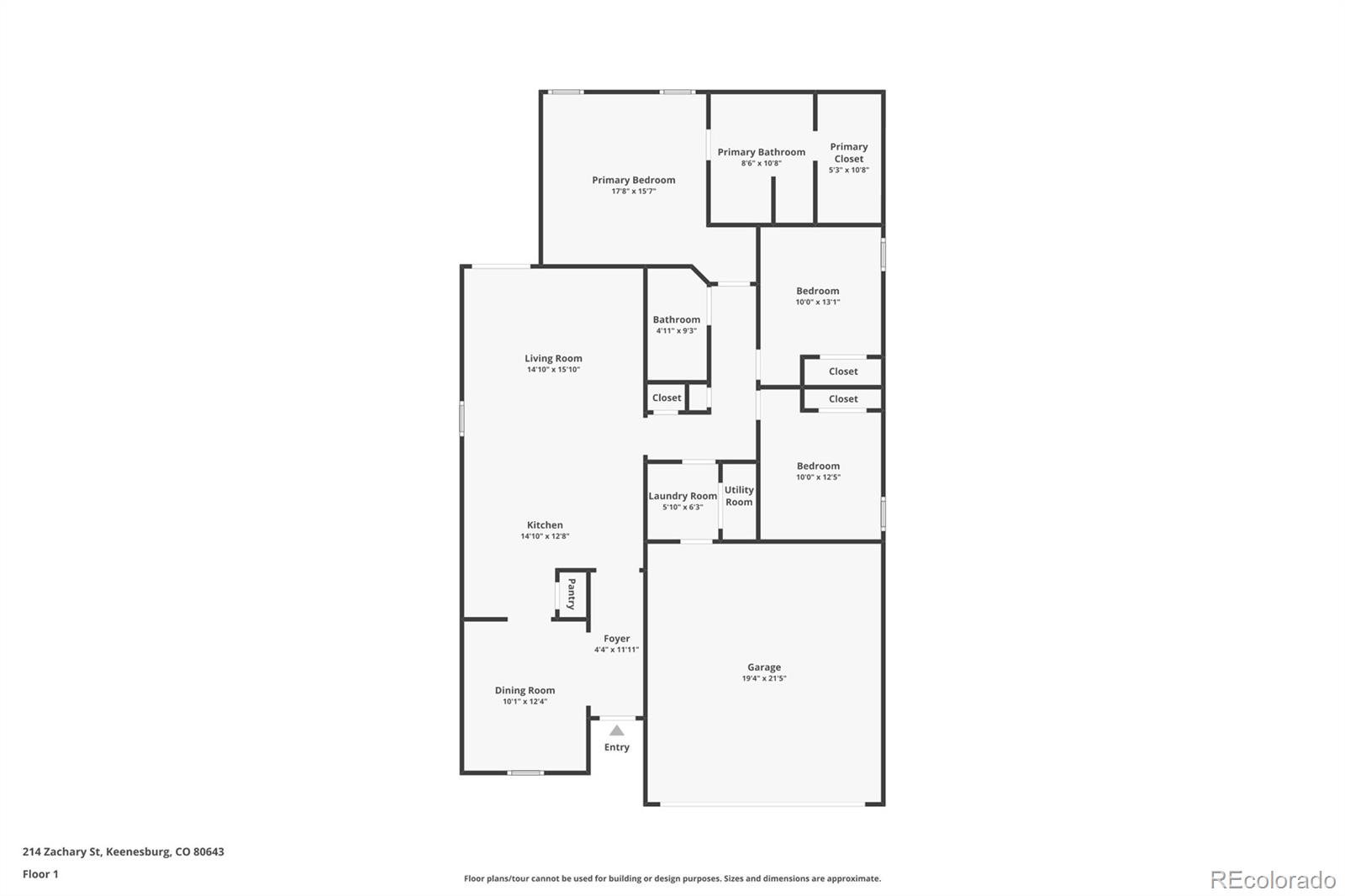 214 Zachary Street Keenesburg CO 80643