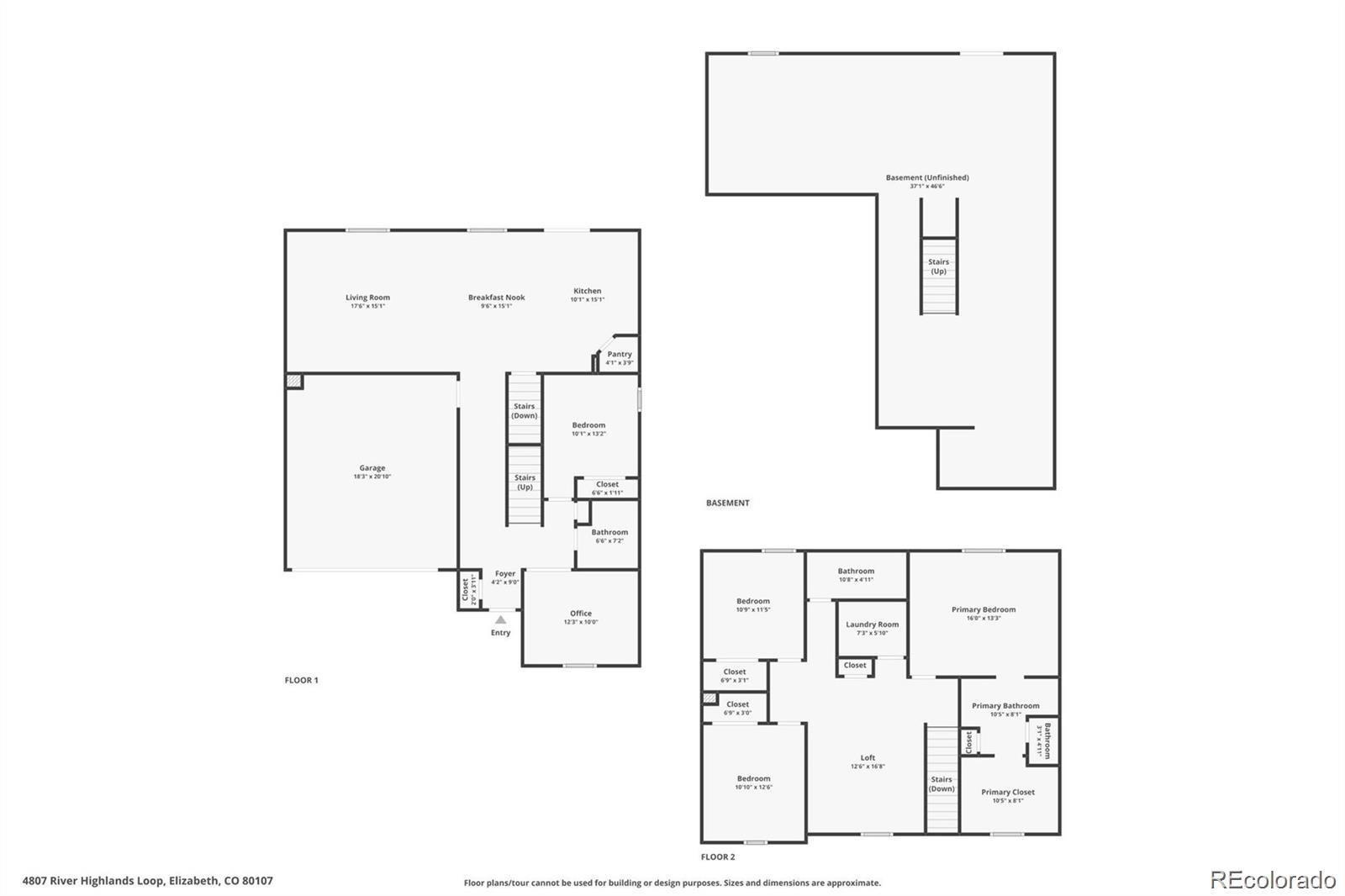 4807 River Highlands Loop Elizabeth CO 80107