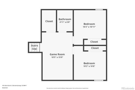 475 Cielo Vista Street Colorado Springs CO 80911