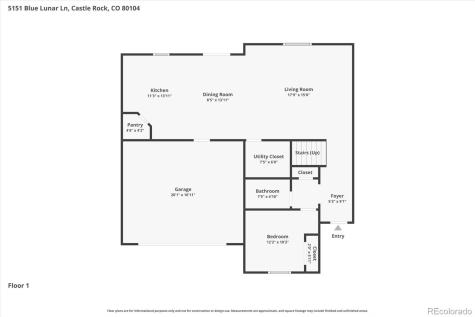 5151 Blue Lunar Lane Castle Rock CO 80104