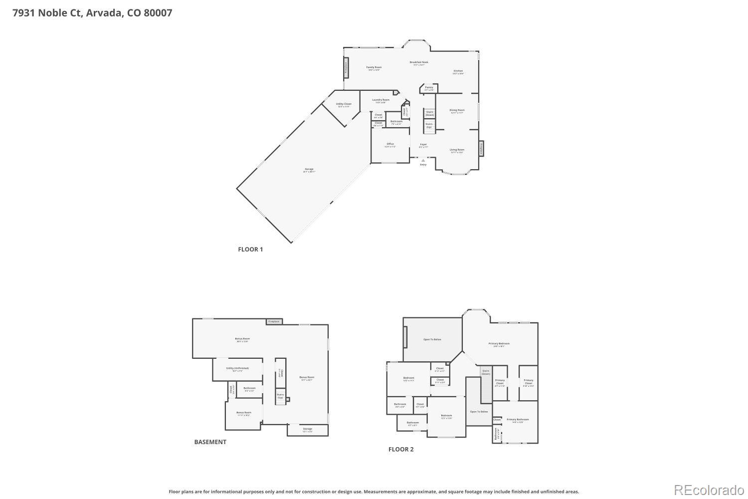 7931 Noble Court Arvada CO 80007