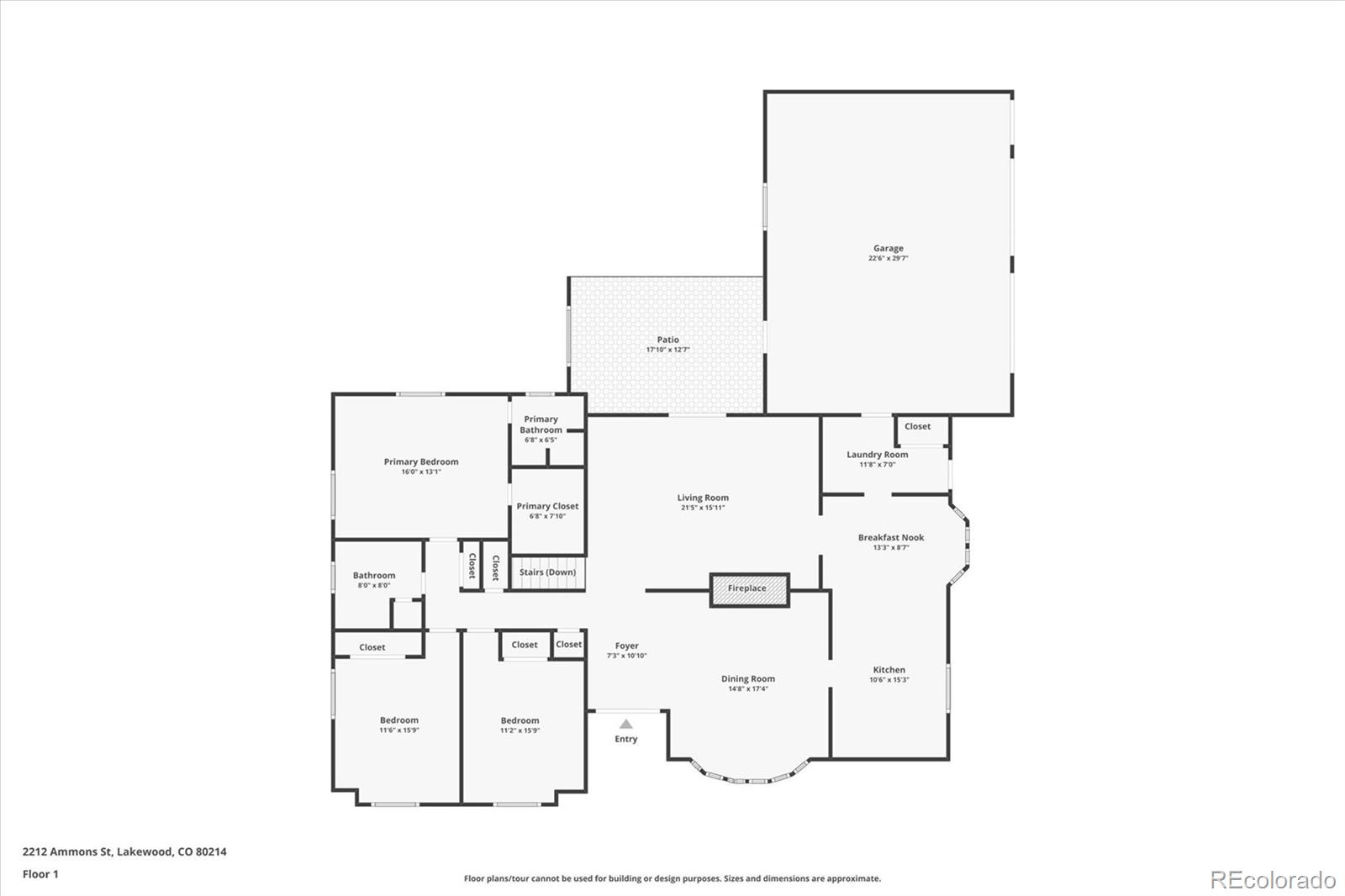 2212 Ammons Street Lakewood CO 80214