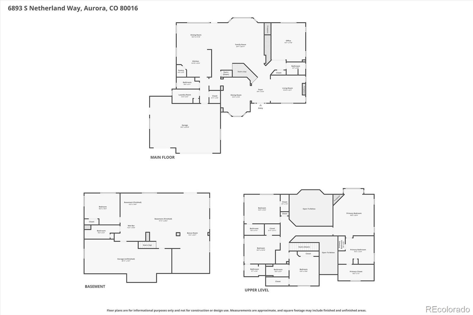 6893 S Netherland Way Aurora CO 80016