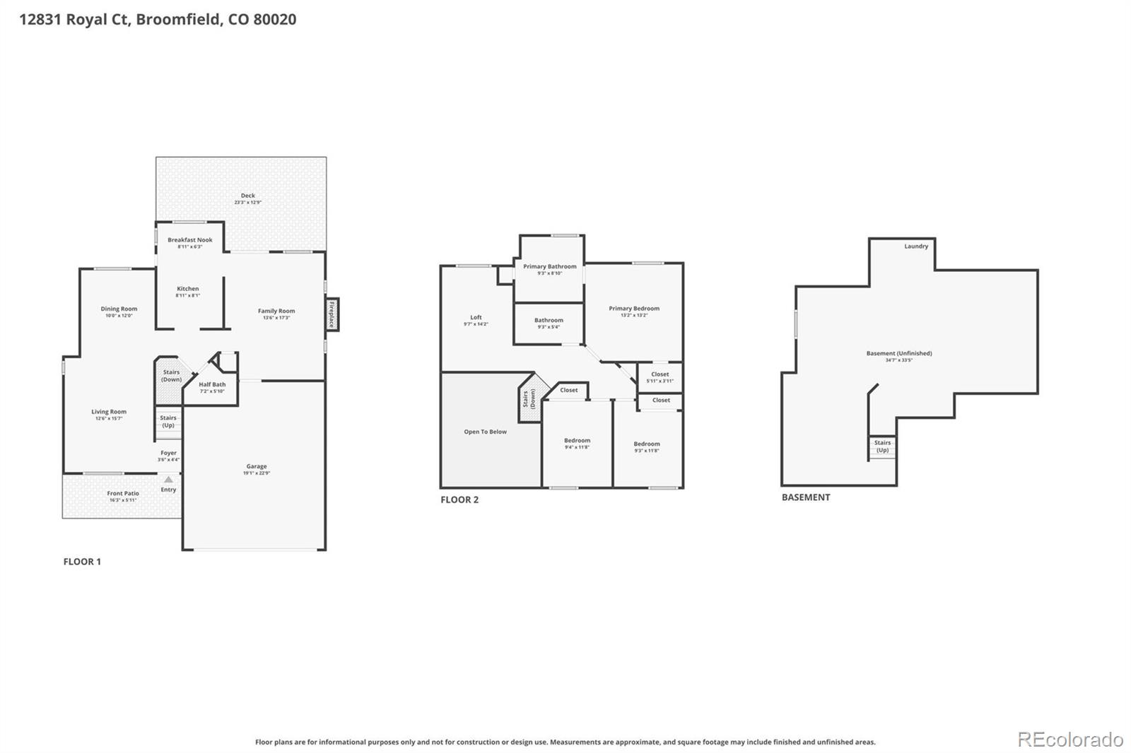 12831 Royal Court Broomfield CO 80020