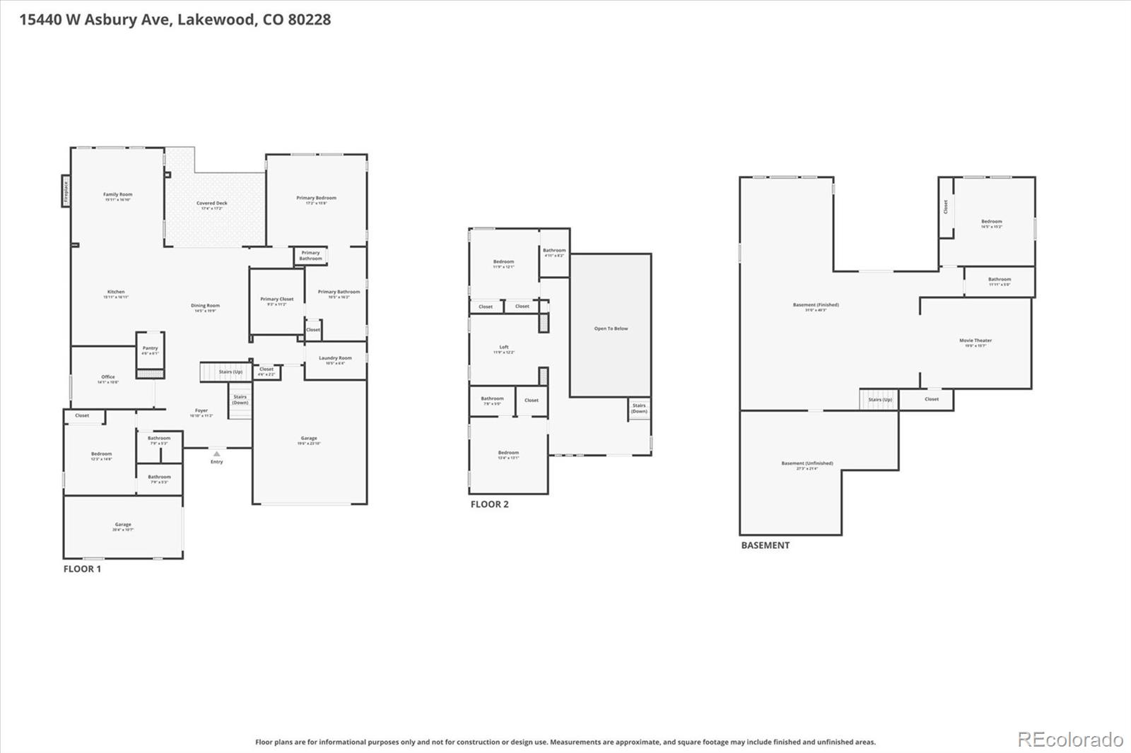 15440 W Asbury Avenue Lakewood CO 80228