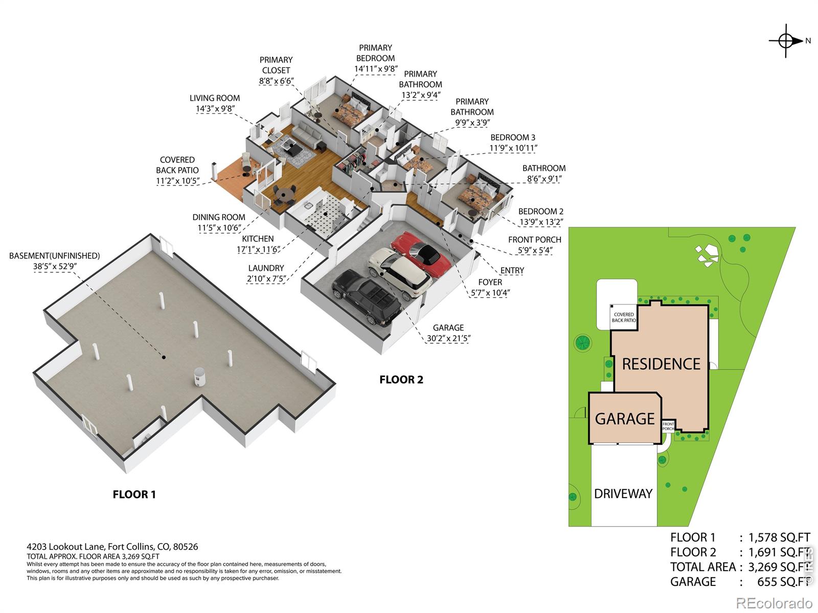 4203 Lookout Lane Fort Collins CO 80526