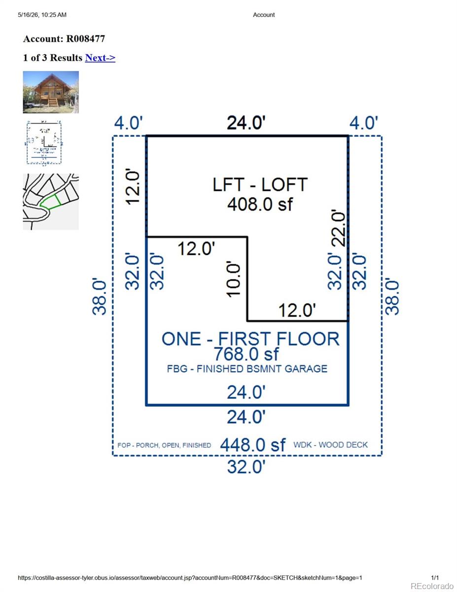 1670 Cary Lane Fort Garland CO 81133