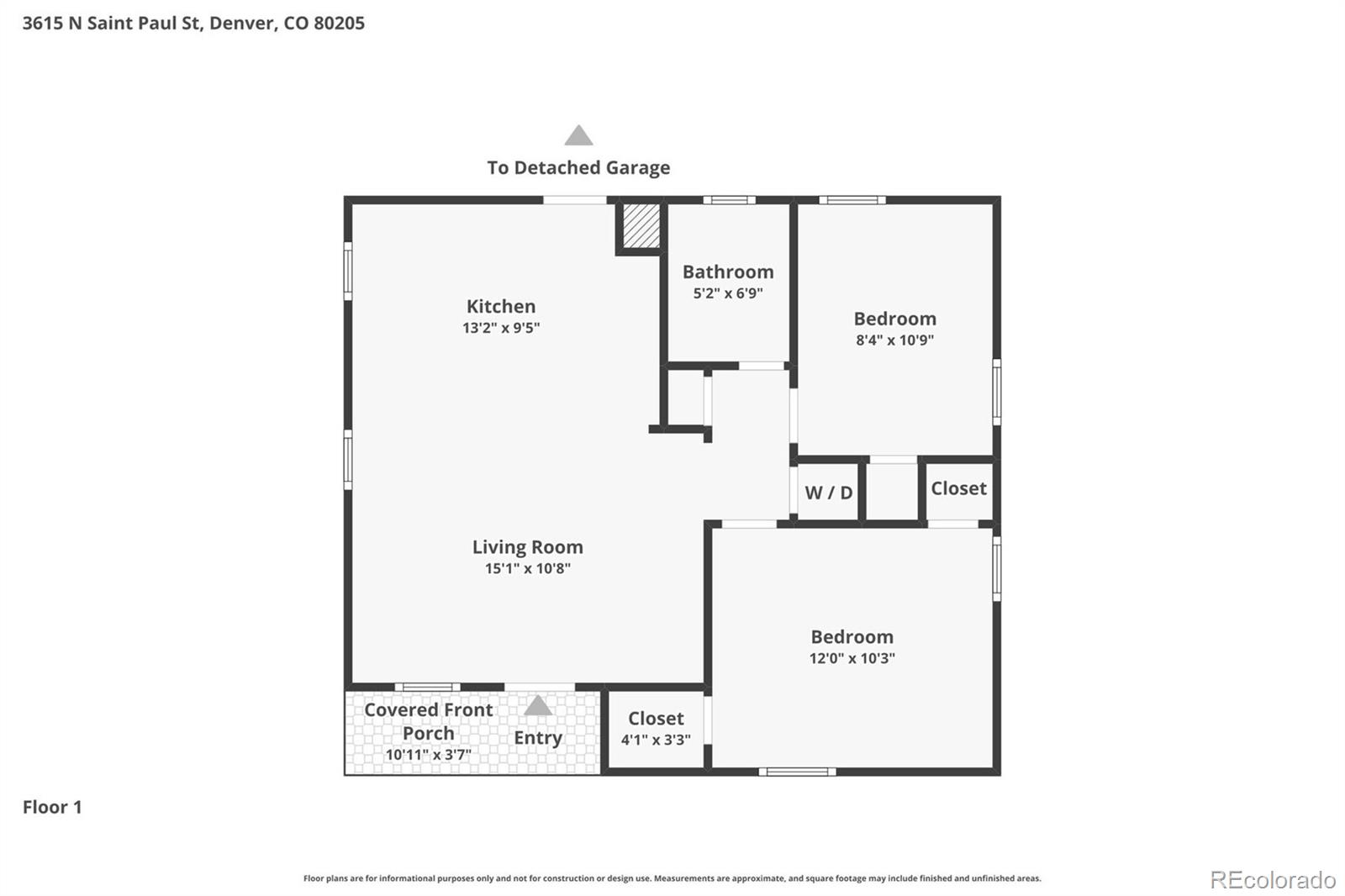 3615 N Saint Paul Street Denver CO 80205