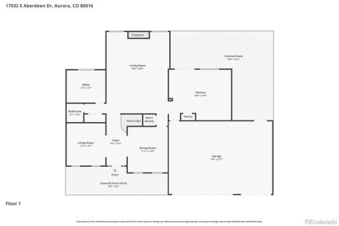 17032 E Aberdeen Drive Aurora CO 80016