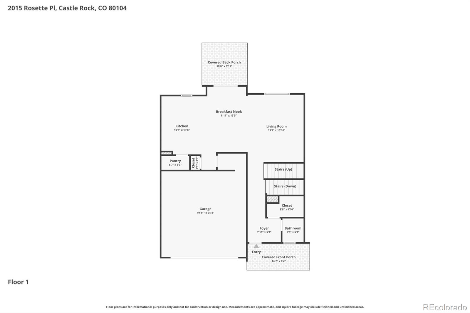 2015 Rosette Place Castle Rock CO 80104