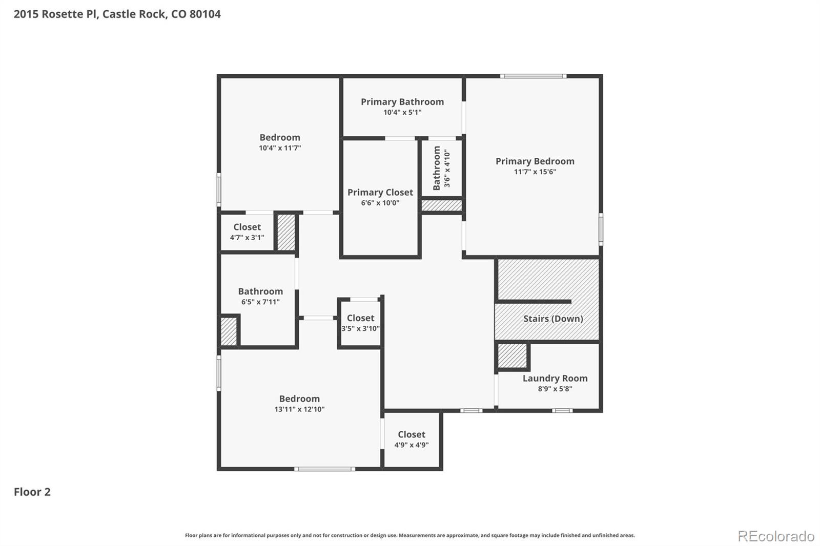 2015 Rosette Place Castle Rock CO 80104