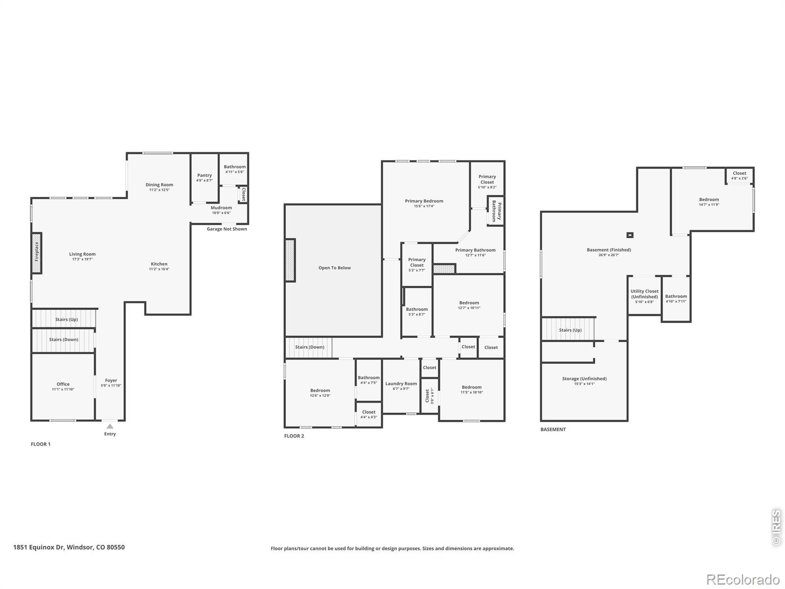 1851 Equinox Drive Windsor CO 80550