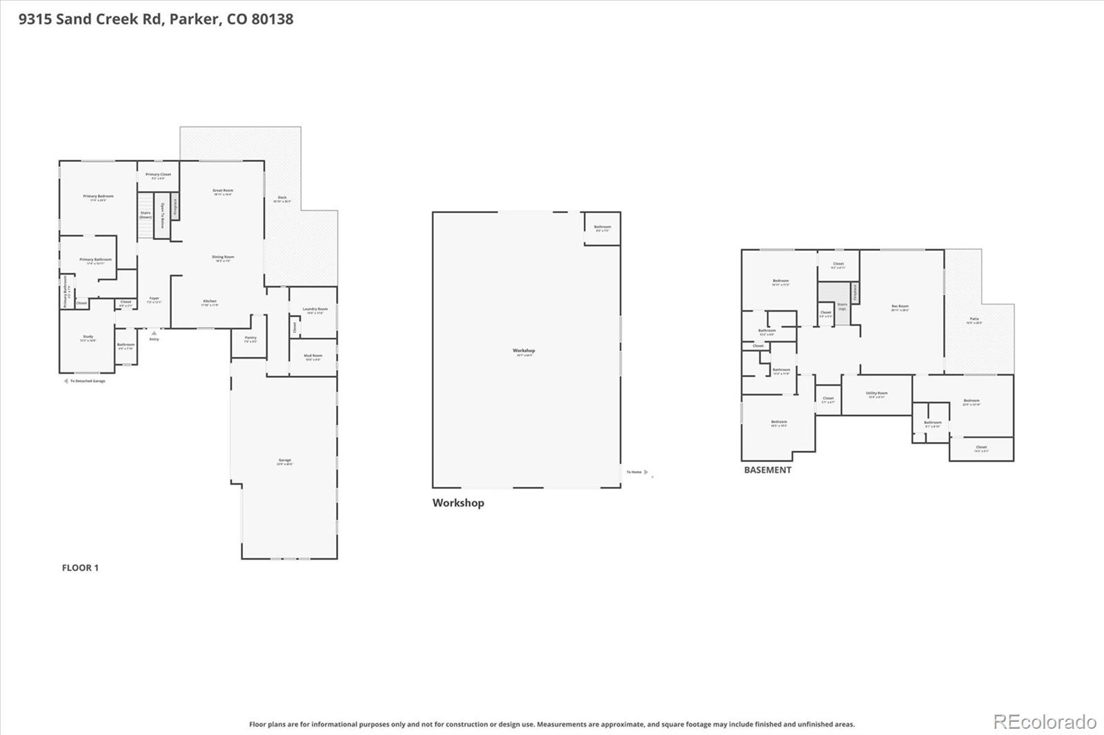9315 E Sand Creek Road Parker CO 80138